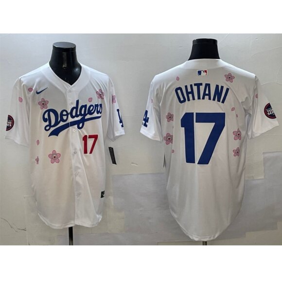 Mens Youths Kids Womens Shohei Ohtani Takashi Murakami Tokyo Jersey White Stitch